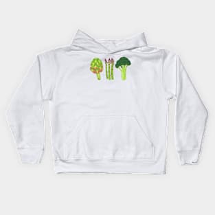 vegetables Kids Hoodie